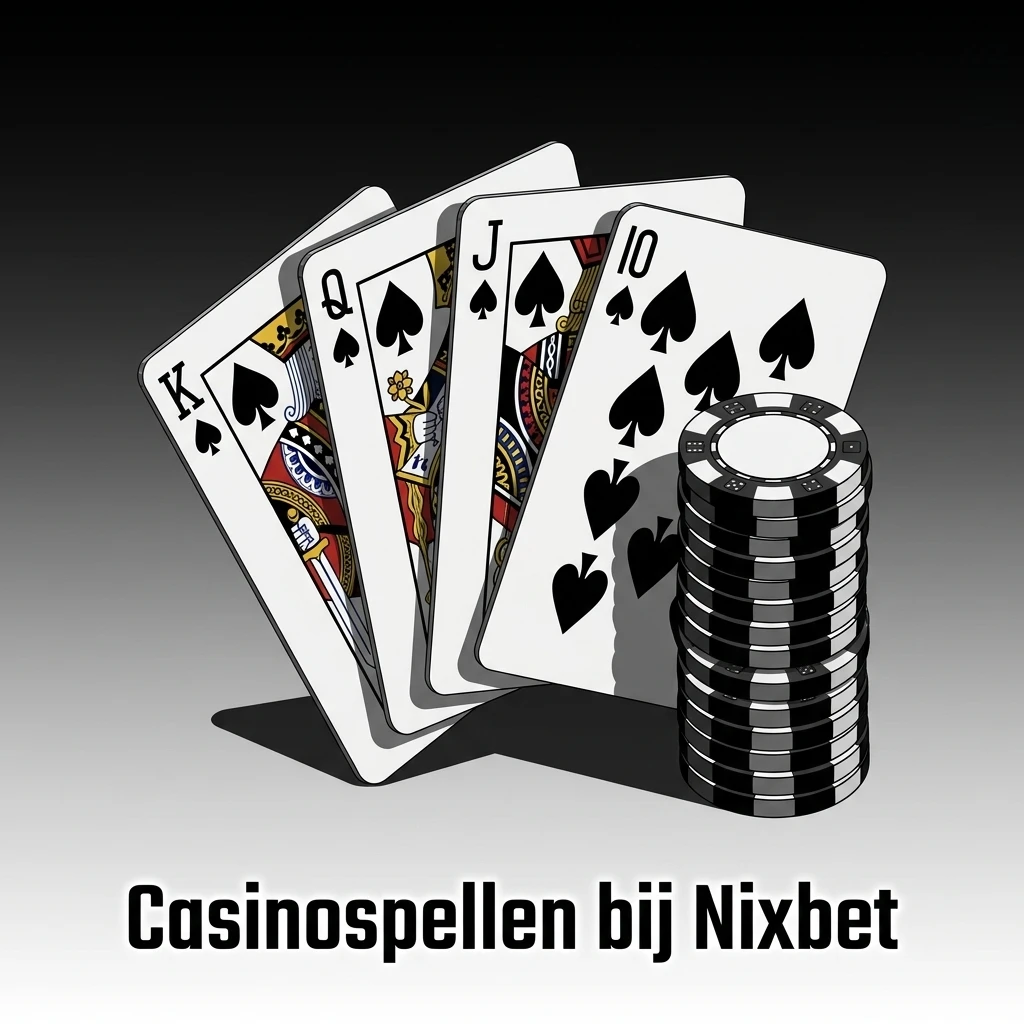 Nixbet casinospellen met meer dan 3000 opties: videoslots, live casino, jackpots en tafelspellen