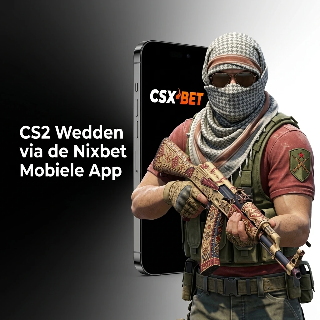CS2 wedden via de Nixbet mobiele app: download, installeer en plaats weddenschappen op eSports markten