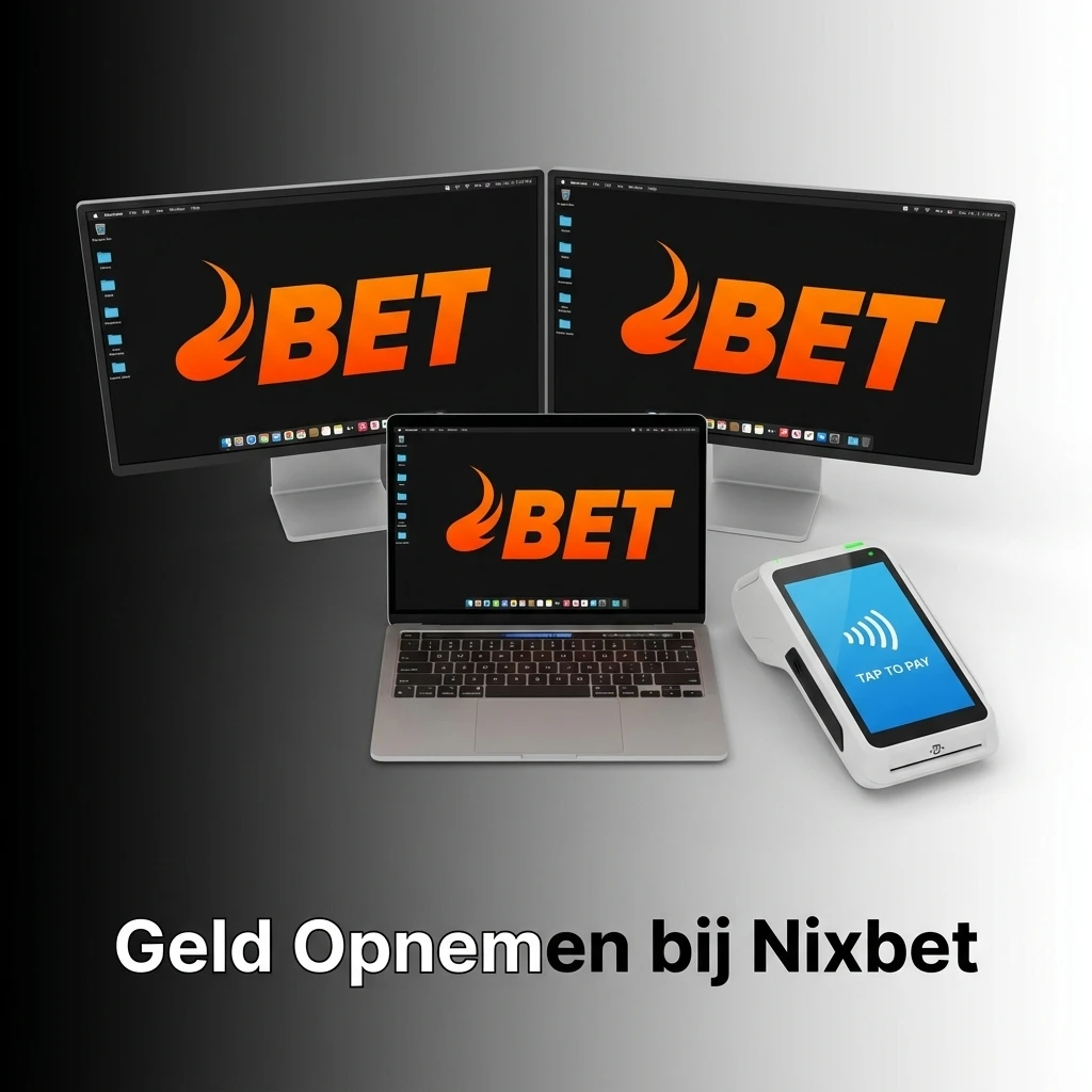 Geld opnemen bij Nixbet: stap-voor-stap uitleg van het opnameproces via de kassapagina