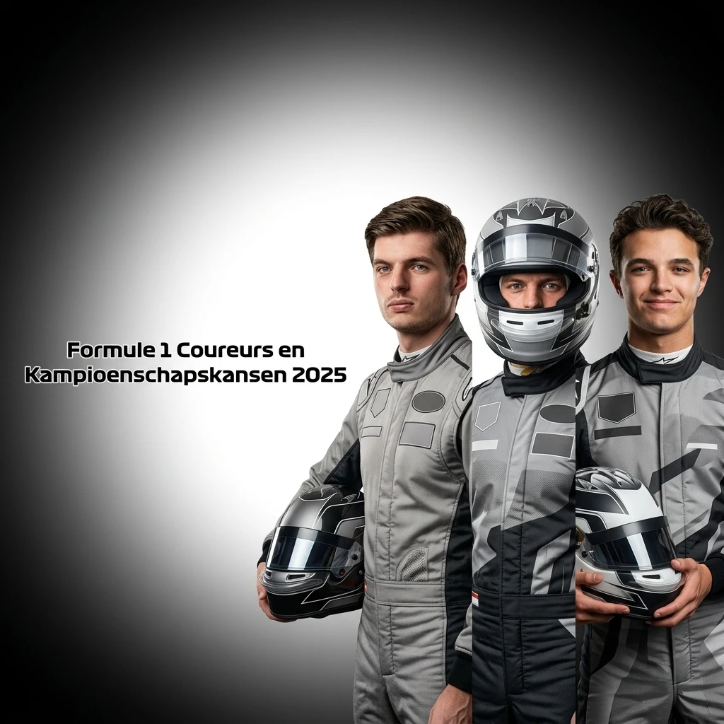 Overzicht F1-teams, coureurs en kampioenschapskansen 2025 met odds per rijder