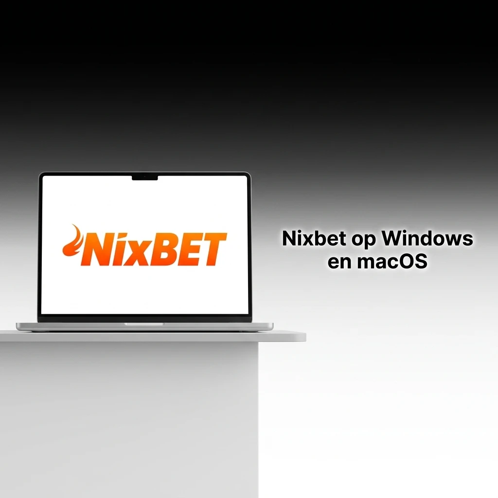 Nixbet platform toegankelijk via browser op Windows en macOS zonder aparte desktopapplicatie
