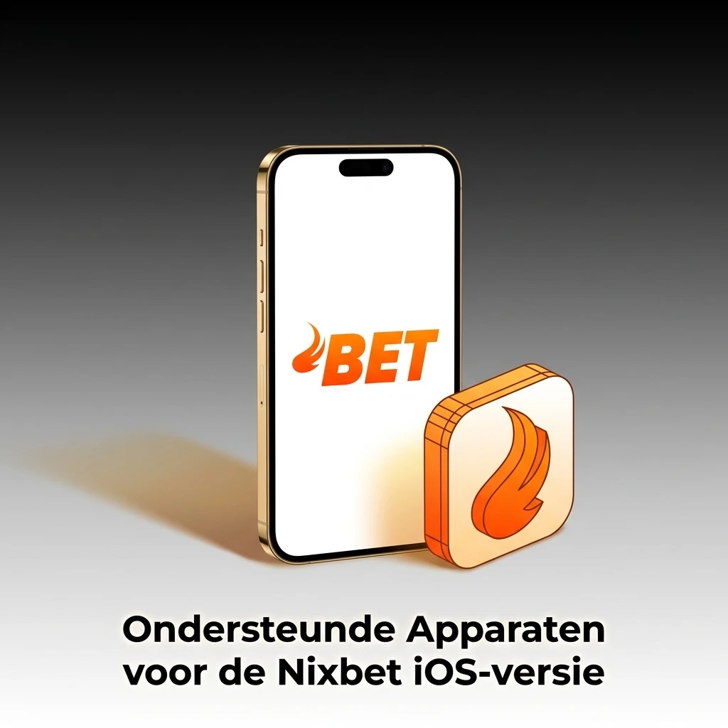 Nixbet iOS PWA-app compatibele Apple-apparaten zoals iPhone 16, 15, 14, 13, iPad Pro en Air