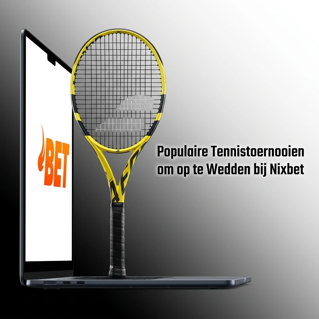 Populaire tennistoernooien om op te wedden bij Nixbet, inclusief Grand Slams en ATP/WTA-toernooien