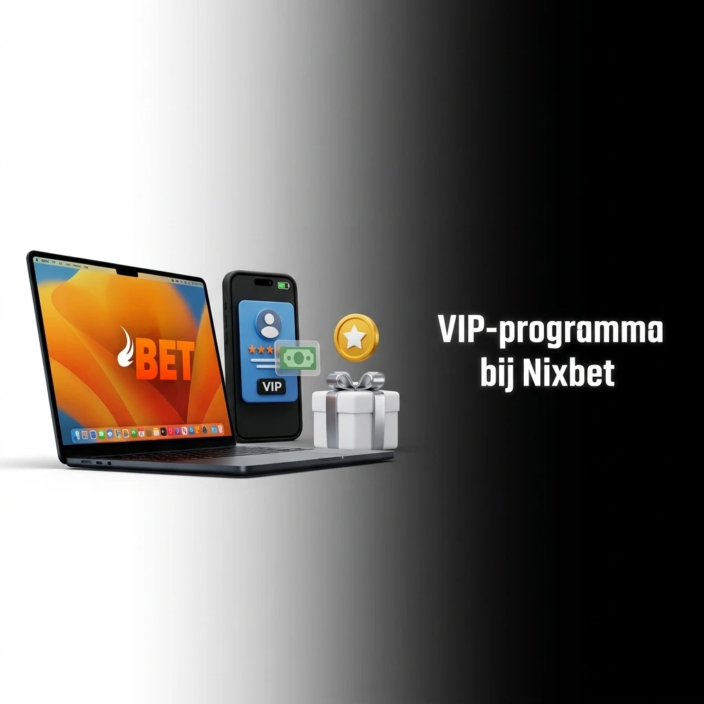VIP-programma bij Nixbet met exclusieve voordelen, cashback en persoonlijke accountmanagers voor trouwe spelers