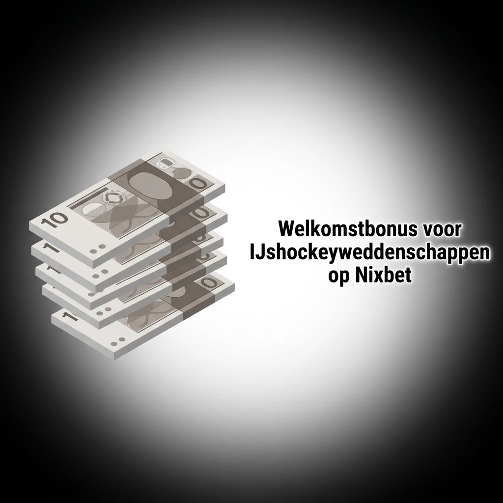 Nixbet welkomstbonus voor nieuwe spelers inzetbaar op ijshockeyweddenschappen met stortingsbonus