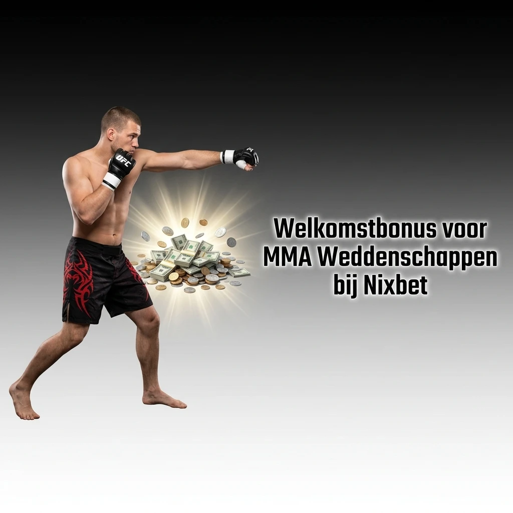 Nixbet welkomstbonus voor MMA weddenschappen na eerste storting, beschikbaar voor nieuwe spelers